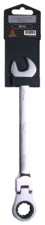 Комбинированный ключ с трещоткой и гибкой головкой 11 мм