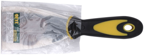 Шпатель, нерж.сталь, прорезиненная ручка 2,5" (63 мм)