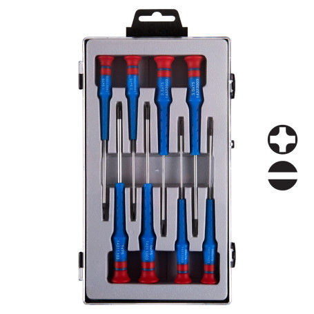 Precision Screwdriver set, 8 pieces KING TONY 32118MR