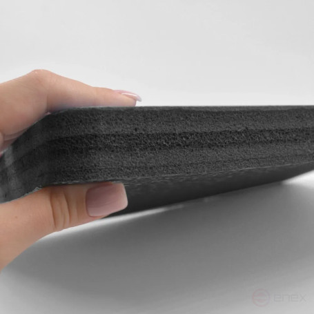 Tourist seat, 5-layer khaki, moisture-resistant, multi-layered, foam/karemat, camping seat, hiking/hiking trunk 350x240x25 mm