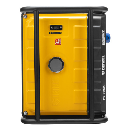 Gasoline generator PS 70 EA, 7.0 kW, 230 V, 25 l, automation connector, electric starter Denzel