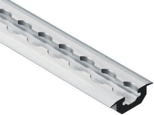 Рейка такелажная врезная в пол алюминиевая 2,95 м (TR2801A)