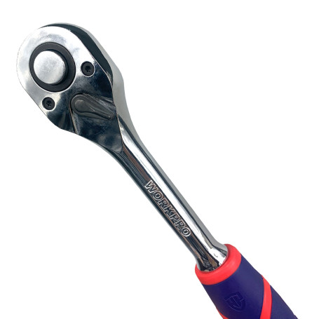 Heads with accessories 1/2" 12pcs WP202558 WORKPRO