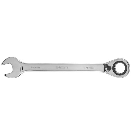 Key combined with a ratchet 14 mm