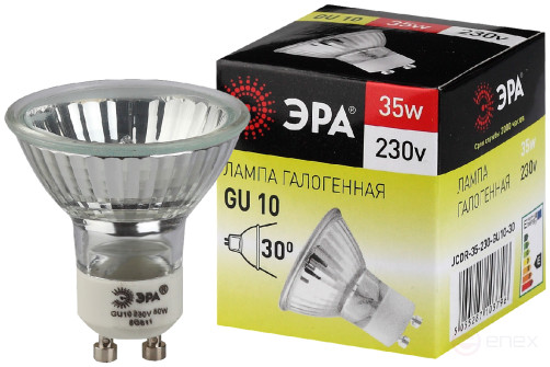 Halogen lamp ERA GU10-JCDR(MR16)-35W-230V 35W soffit Warm White light GU10