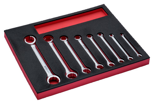 Fit&Go Set of split wrenches in a bed, 8 pcs