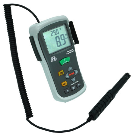 Temperature, humidity and dew point meter DT-625 CEM (State Register of the Russian Federation)