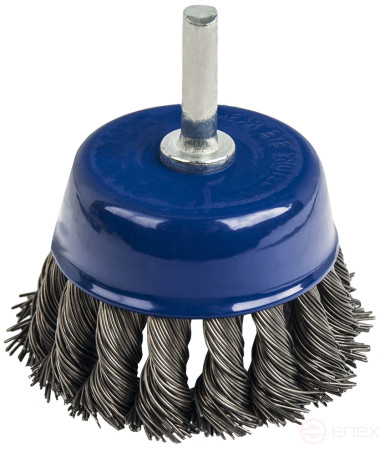 Drill Cordless Bowl-shaped Twisted PRACTICE 75 mm, tail 6 mm (032-560)