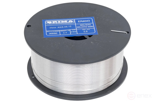 Проволока сварочная Brima ER-4043, AISi5, 0.8 мм, 0.5 кг