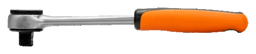 1/2" Reversible ratchet handle, with 60 teeth and 6° angle of action, retail package