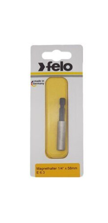 Felo Magnetic Bit Holder 1/4", 58 mm on Blister 03810396