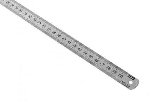 Steel measuring ruler 500mm CHEESE
