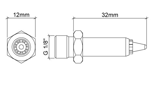 Воздушная форсунка Silvent 011