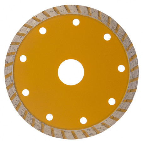 Diamond disc, Turbo cutting, 115 x 22.2 mm, Denzel dry cutting