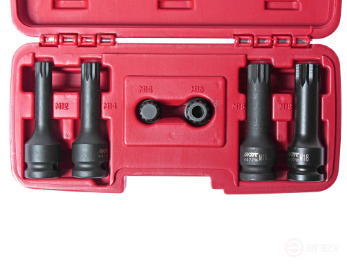 Набор головок сервисных 12-ти гранных (VW,AUDI) 6шт. JTC