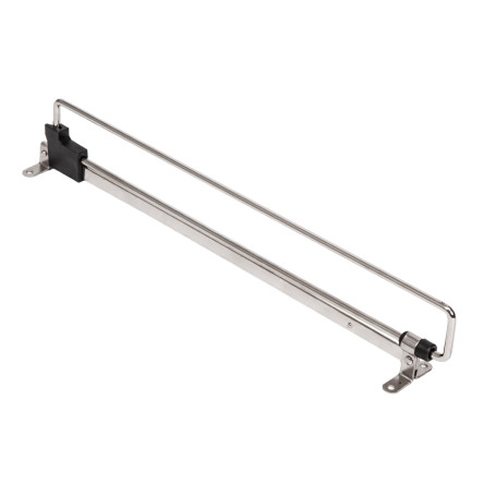 Выдвижная вешалка L-500, хром/черный AKS