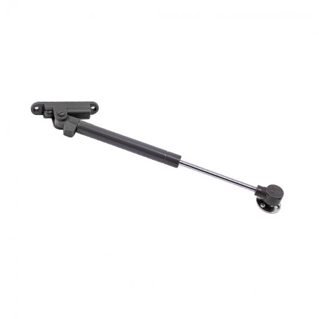 Gas lift upper 60N with door closer grey AKS PLUS