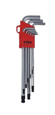 Felo Hex Wrench Set with Ball end 9 pcs 36500901