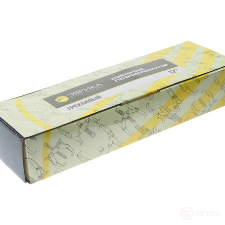 Съемник подшипников трехлапый переставной 12"-300мм (6500кг) ЭВРИКА 2/8 NEW