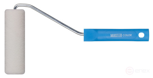 Roller, core 15 mm, polyester fillet, pile 6 mm, handle 27 cm, 100 mm