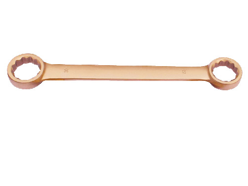 ИБ Двусторонний накидной гаечный ключ (медь/бериллий), 9х11 мм