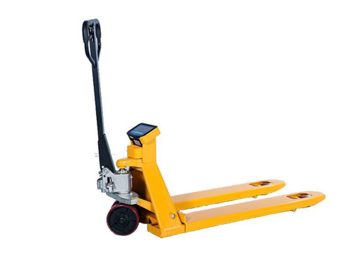 Hydraulic trolley 2500 kg 1150 mm TOR WH-25ES with scales and printer (polyurethane wheels)