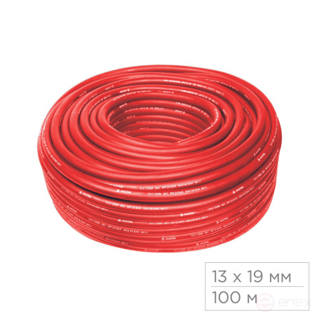 Шланг пневматический 13х19 мм, 100 м, ПВХ композитный МАСТАК 684-13100