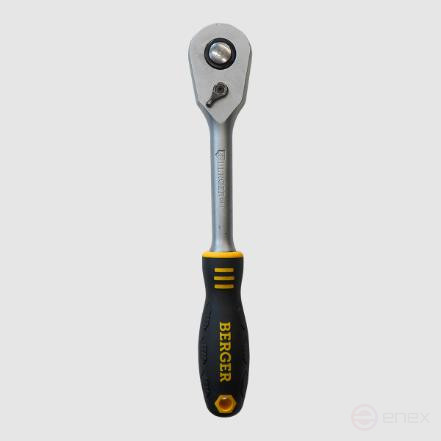 Ratchet 1/2" 72 teeth 260mm BERGER BG2426
