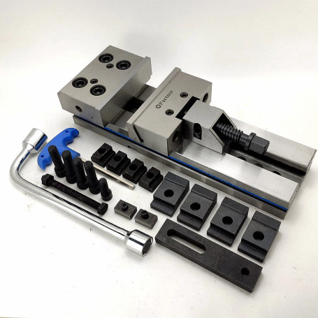 Partner GT-175A High-precision quick-release vise, sponge width 175 mm, solution 0-200 mm, clamping force 60 kN