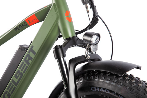 Gelbert Pegas 2 ULTRA electric bike, khaki