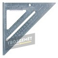 Дюймовый Угольник-транспортир, 7 дюймов, Swanson 7" Speed Square, Алюминий, T0101