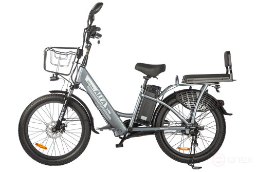 Gelbert ALFA 3 PRO electric bike, green