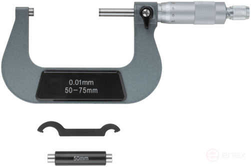 External micrometer 50 - 75mm/ 0.01mm