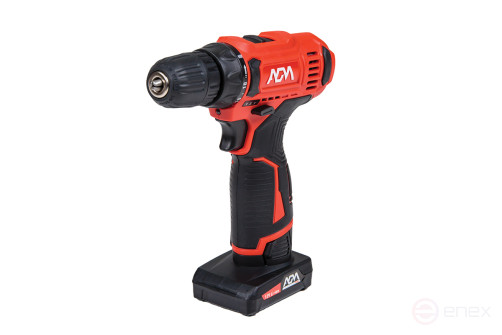 Cordless drill-screwdriver AGM BD 12V with battery and charger