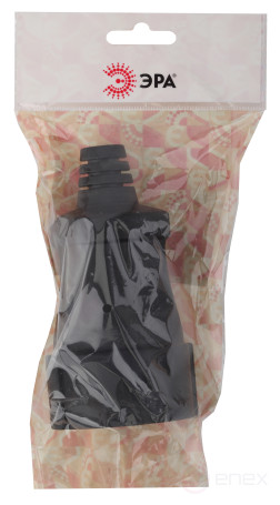 ERA Rx3-B Cable Socket without Grounding Straight PVC 10A Black