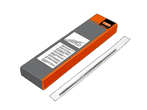 Round file for sharpening saw chains without handle, 5.5x200 mm