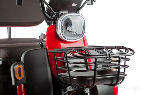 Electric tricycle Rutrike Gelbert Kappa 48V/60V 650W, red