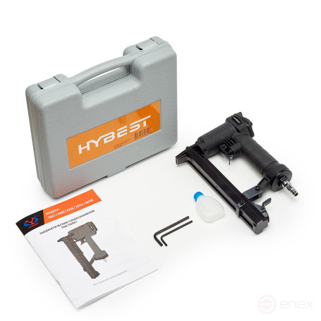 Furniture staple gun Hybest 8016F (pneumatic, upholstery staples type 80 21Ga)