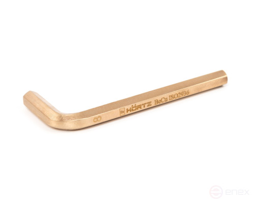Hexagon wrench 8 intrinsically safe alloy BeCu 166-8, HORTZ