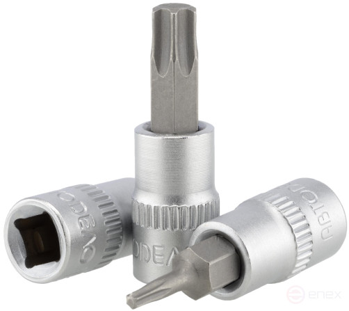 Головка со вставкой TORX T8 (1/4";L=38mm) АвтоDело (39331)