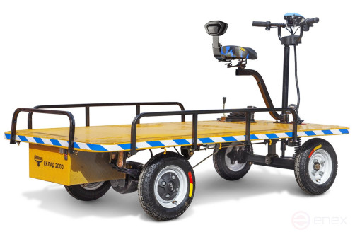 Electric platform trolley RuTrike WAREHOUSE 2000