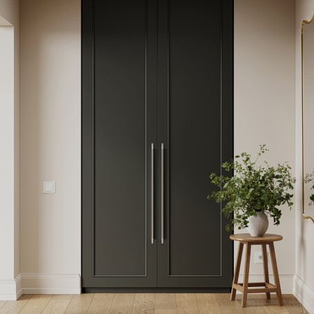 Ручка меб. скоба алюм. STELLS 704/797 черный матовый, AKS