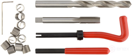 Thread repair kit M14*1.25 (16 pr.) Avtodor 40394