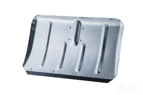 LTR 500*300 galvanized shovel, 0.8 mm sheet with handle and bar