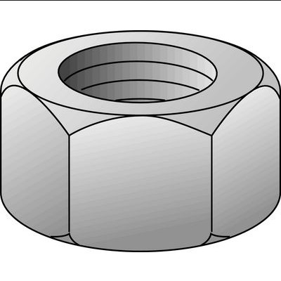 Hexagon nut M20-F DIN 934 8 (25 pcs)