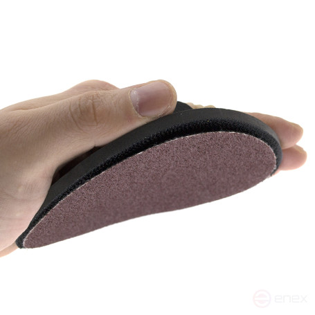 Тарелка опорная ручная для кругов на ворсовой основе, 125мм, Чеглок (300)