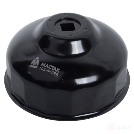Oil filter puller, 86 mm, 16 faces, end PLATE 103-44086