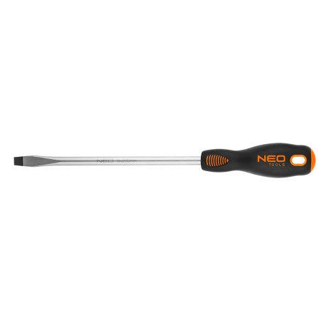 Slotted screwdriver 8.0 x 200 mm, CrMo