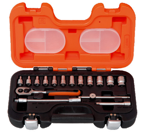 1/4Набор торцевых головок 1/8-9/16, 16 предметов