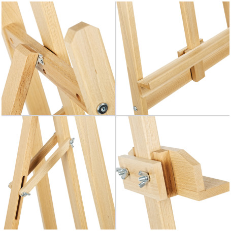 Floor easel Lyre with slider Gamma "Studio", 53*85*170cm, Russian beech